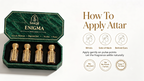 SAAQII Enigma Luxury Collection - Exclusive 4-Piece Premium Attar Gift Box for Men & Women (24ml Total)
