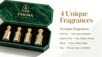 SAAQII Enigma Luxury Collection - Exclusive 4-Piece Premium Attar Gift Box for Men & Women (24ml Total)