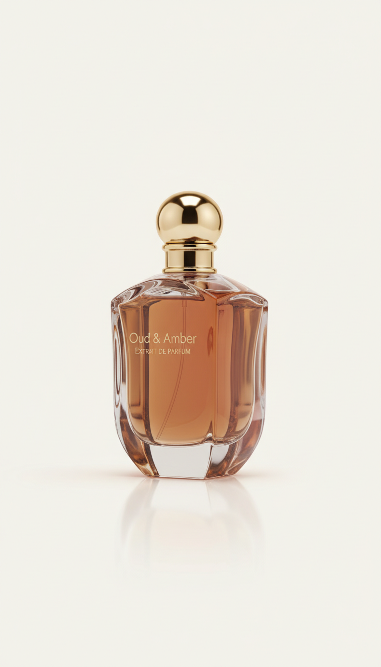 Oud & Amber Extrait Glass Bottle