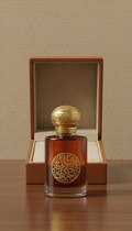 Amber Saffron attar with velvet box
